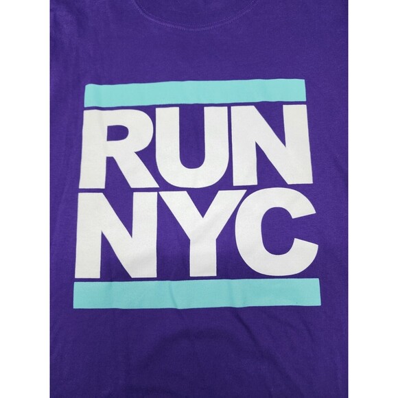 Rocksmith Tokyo Run NYC Men's Run TKO Purple Tshirt Size L - Picture 3 of 8